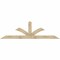Ekena Millwork Richland Rough Sawn Timber Gable Bracket, Douglas Fir, 108"W x 31 1/2"H x 2"D x 6"F, 7/12 Pitch GBW108X31X0206RIC00RDF - alternate 1